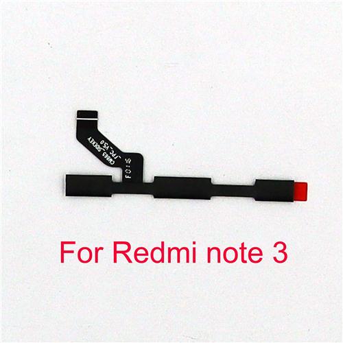 Power On/Off + Volume Up/Down button Flex Cable for Redmi note 3 