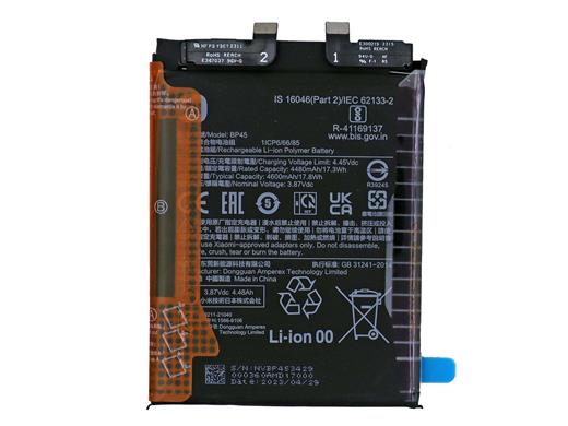 New 4600mAh BP45 Li-ion Battery for Xiaomi 12 Pro Global Support 120W fast charge