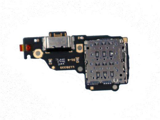 Refurbished USB Charging Port Board with Microphone and Sim Card Reader connector for Redmi note 13 4G