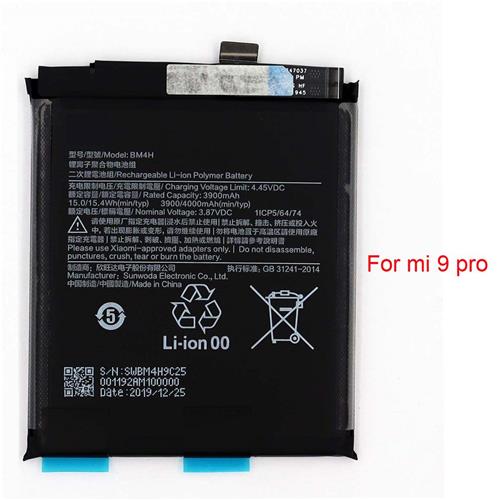 Best quality BM4H Built-in Battery For Xiaomi 9 pro Mi9 pro 5G (must choose battery shipping) 