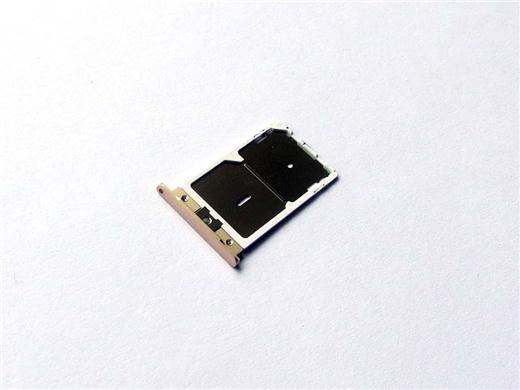 Best quality MTK X10 Dual Sim Card Slot Tray Holder for Redmi note 3- Gold 