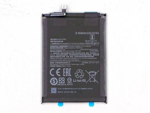 Original Battery BN54 for Redmi note 9 Global/Redmi 10X 4G Built-in Battery (Must Battery shipping) 