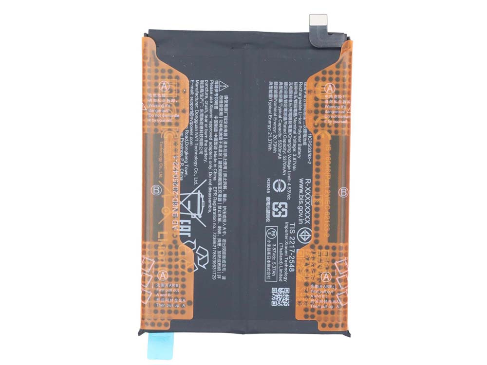 BN5Y Built-in Battery for redmi note 14 pro 4G Global support fast charge with 5500mAh capacity including battery adhesive
