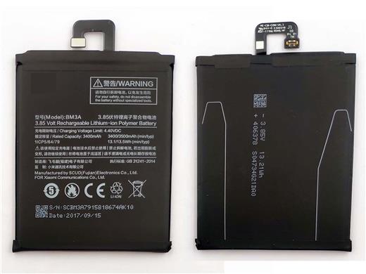Новый аккумулятор Bm3A для Xiaomi Note 3 емкостью 3500 мАч поддерживает заряд мощностью 18 Вт