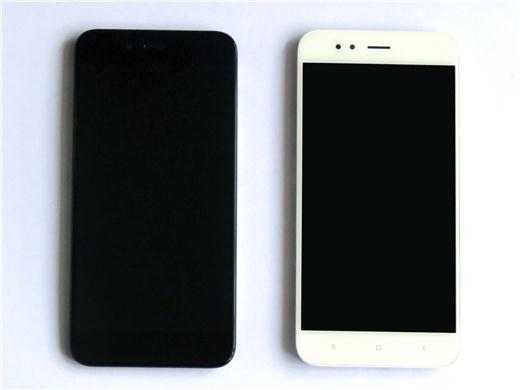 Best quality Complete screen with front housing for xiaomi 5x & A1- Black&White